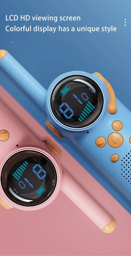 Blue And Pink Walkie-talkies - Two Packs