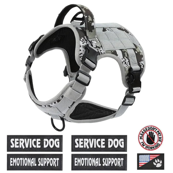 American Local Tactical Pet Boobs Service Dog Harness Vest
