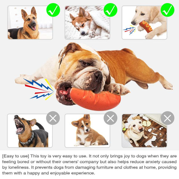 PPOKEl Dog Chew Toys Aggressive