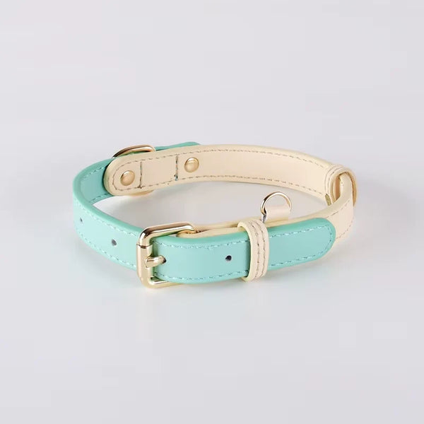 Dog Collar, Leather Dog Collar, For Small, Medium, And Large Dogs
