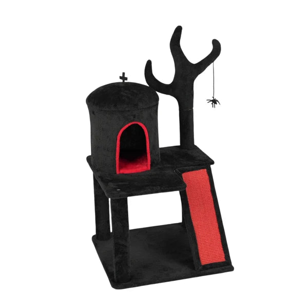 Gothic Cat Tree, Halloween Cat Tower Cat Tree