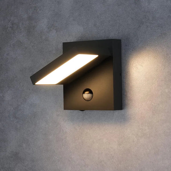 Inowel Wall Light Outdoor Motion Sensor Wall Lamp Modern Wall Sconce Lantern Fixture For Porch Front Door 32135
