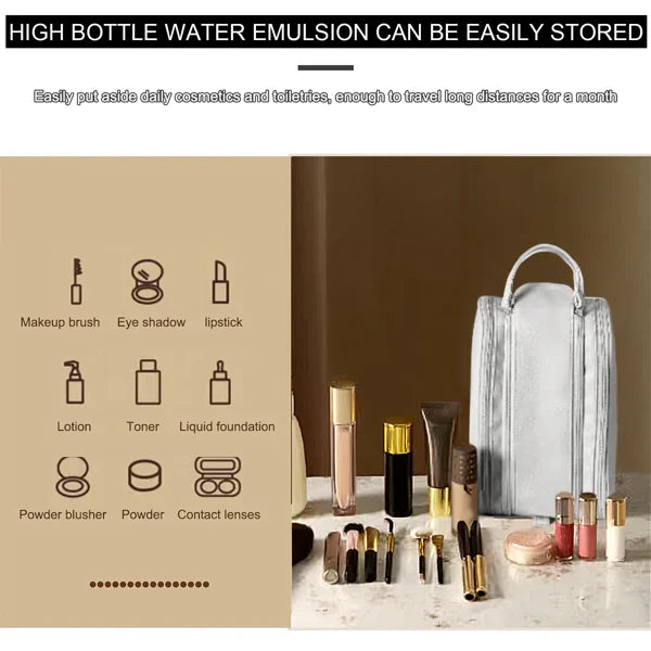 Large Capacity Cosmetic Organizer ,Travel Makeup Bag Organizer