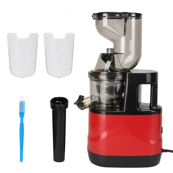 Cold Press Juicer Machine 300W Electric Slow Masticating Juicer For Whole Vegetable And Fruit