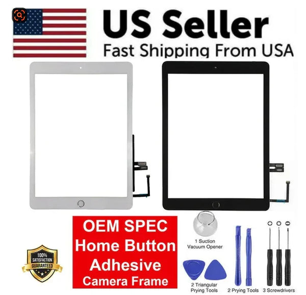 OEM SPEC Digitizer Glass Touch Screen For IPad 6 9.7 6th Gen 2018 Home Button
