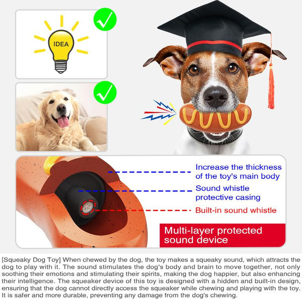 PPOKEl Dog Chew Toys Aggressive