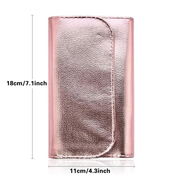 10Pcs Luxury Makeup Brush Set Diamond Rivet Handle Design Crystal Makeup Brush